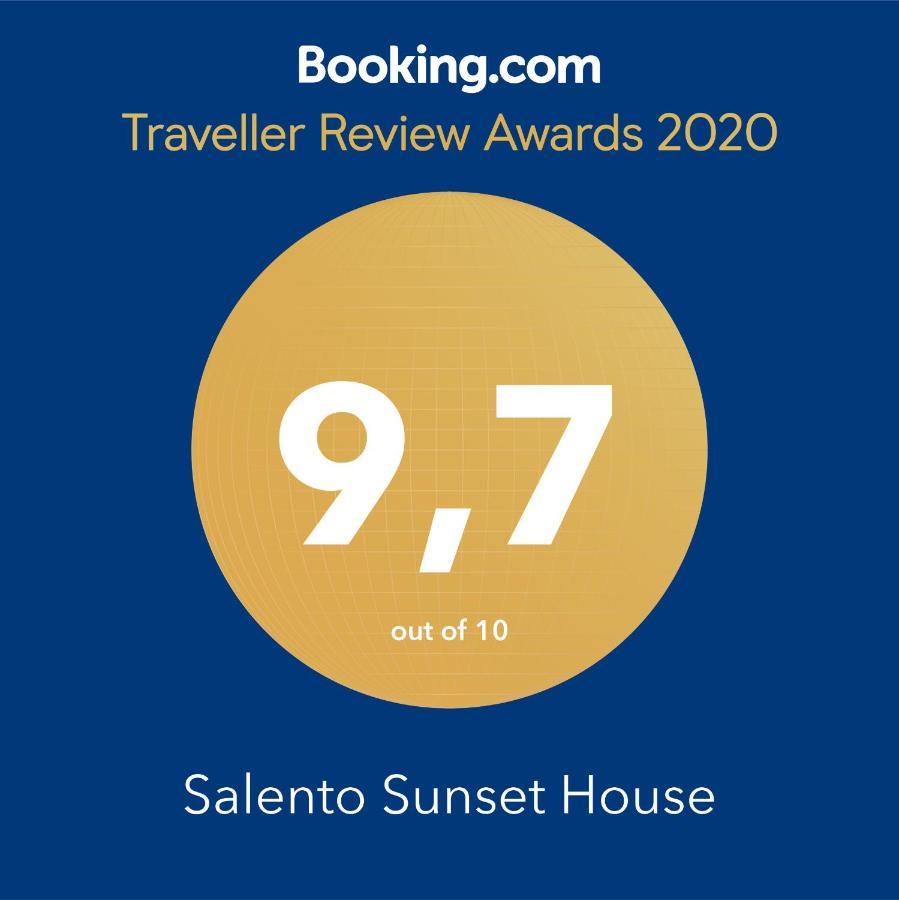 Salento Sunset House Villa Pulsano Eksteriør bilde