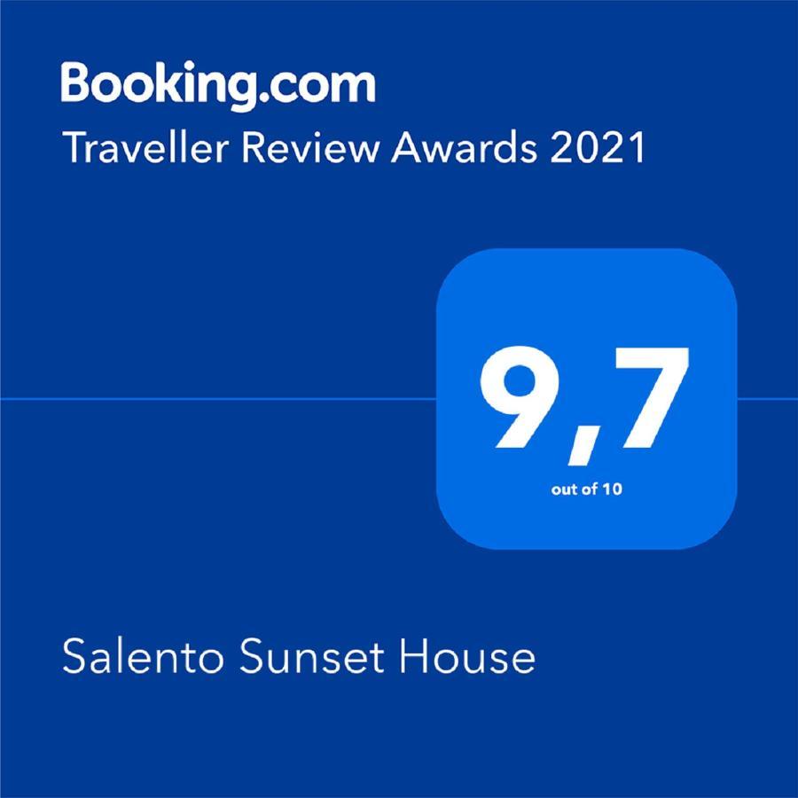 Salento Sunset House Villa Pulsano Eksteriør bilde