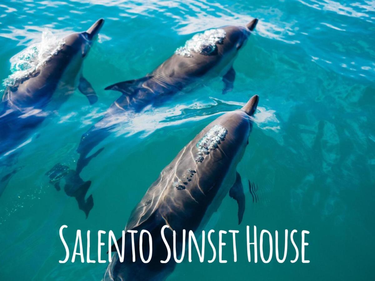 Salento Sunset House Villa Pulsano Eksteriør bilde